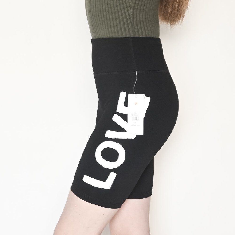 SPIRITUAL GANGSTER Love High-Rise Biker Shorts NWT - Picture 2 of 6